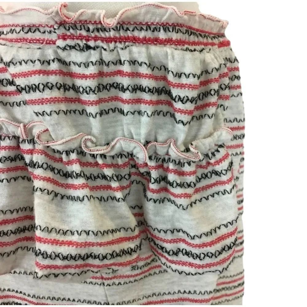 Max Studio Off The Shoulder Striped Top Size Medium - Picture 5 of 6